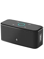 DOSS Soundbox - Enceintes Portables Bluetooth sans fil V4.0 avec qualit&eacute; sonore Haute D&eacute;finition, commande tactile, 12 heures d'autonomie, mains-libres - Noir