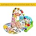 Produktbild FairytaleMM Multifunktions-Baby-Spiel-Matten-Kleinkind-Gymnastik-Spielzeug-Boden-Kriechen-Decken-Teppich mit Musik-Klavier-Pedal-Eignungs-Rahmen-Baby-Spielzeug, grün
