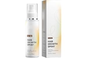 2026 hårväxtspray 60 ml - naturlig rosmarinolja för hårväxt, icke-fet, mot håravfall och tunnare hår, biotinextrakt och
