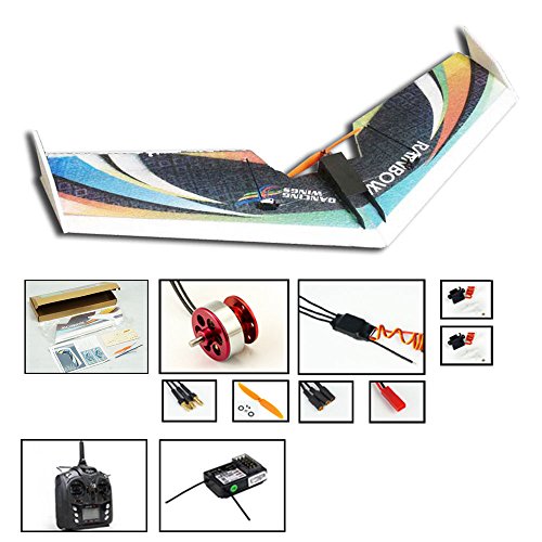 Buy DW Hobby EPP Foam RC Plane Trainer, Flying Wing 800mm Rainbow