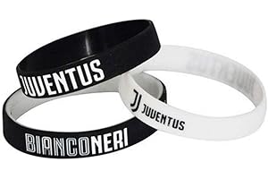 Giemme articoli promozionali - Coppia Bracciali Gomma Juve Juventus Prodotto Ufficiale