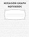Produktbild Hexagonal Graph Paper Notebook: Graph Paper Work Book Suitable For Design Game Mapping Knitting And Quilting