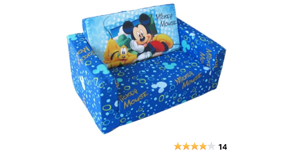 mickey mouse flip out sofa