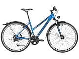  Bergamont - Bicicleta de trekking Helix 4.0 EQ Mujer Cross azul/negro/blanco 2016, tamaño 52cm (170-180cm)