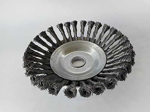 ! PROFI ! Unkrautbürste Wildkrautbürste MOTORSENSE 25,4 x 200 mm mit Adapter-Set für STIHL FS 38, 40, 45, 46, 50, 50CE. Hohe Standfestigkeit und leicht zu montieren ! - 5
