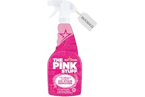 Housold 500ml Pink Stuff The Miracle Laundry Oxi Stain Remover Spray, Tough on Stains, Gentle on Fabrics for Whites & Colours with Fresh Clean Fragrance (Pack of 1)