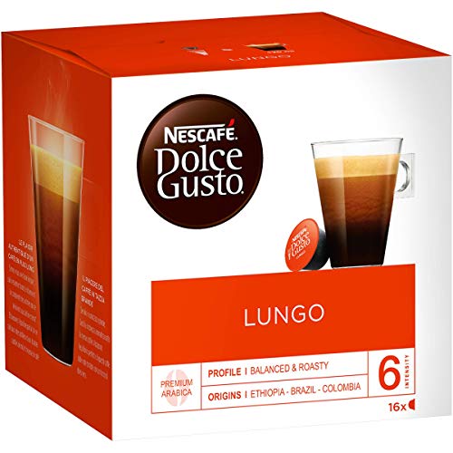 Nescafé Dolce Gusto Café Lungo - 16 Cápsulas de Café