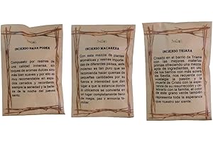 DoraZen Auténtico Incienso Semana Santa Gran Poder, Macarena y Esperanza de Triana – elaborado con una Mezcla de resinas puras (150 Mix).