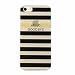 Produktbild iPhone 5 5S SE Hülle, Chreey Glitzer Handyhülle Niedlich Mode Süß Temperament Muster Weiche TPU Silikonhülle Skin Case Ultra Dünn Kratzfest Hülle Backcover [Schwarze Streifen]