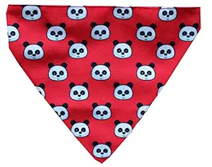 Lana Paws Panda Love Dog Bandana/Dog Scarf/Dog Gift (Adjustable)