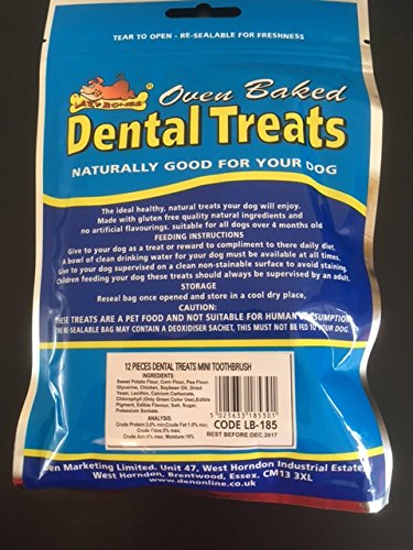 Ofen Gebacken Zahnpflege Hunde Snacks – Gluten Frei Zahn bürsten - 2
