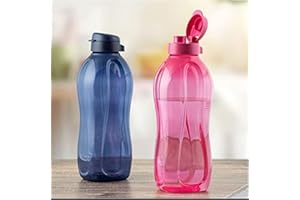 Tupperware 2 Liter Öko-Flaschen aus Kunststoff, 2 Stück