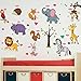 Produktbild Wandaufkleber Cartoon Lion Fox Papagei Igel Wandaufkleber Vinyl Diy Tier Wandtattoo Kinderzimmer Dekoration