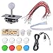 Produktbild XCSOURCE® Zero Delay Arcade DIY Kit Teile USB Encoder Zum PC Joystick 5Pin Rocker + 10 Stück Weiße Drucktasten AC783