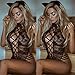 Produktbild RRFFVV Halter Sexy Dessous + G-String Lady Sleepwear Lace Bow Dessous Sexy Kleid Babydoll Kleid Sexy Unterwäsche