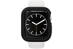 RHINOSHIELD Bumper Case Compatible with Apple Watch SE & Series 6/5 / 4 [44mm] | Slim Protective Cover - Lightweight and Shock Absorbent - Black
