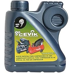 Cevik CA-ACEITE1L - Monoblock Portátiles Especial para compresores (1 lt.).