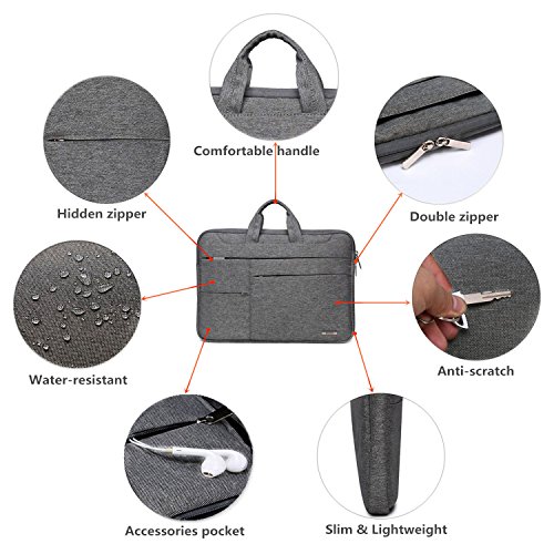 HYZUO 13-13 3 Zoll Laptoptasche Wasserdichte H  lle Handtasche Sleeve f  r MacBook Air  MacBook Pro  Surface Laptop Book Schutzh  lle Tasche f  r 12 1