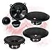 Price comparison product image Rockford Full Set of Front and Rear 13 cm/130 mm Car Speaker/Speakers/Speakers for Dacia