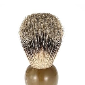 Anself Professional Pure Badger Hair Shaving Brush Barber Salon Resin Handle Shaving Razor Brush Men Facial Beard… - Image 6