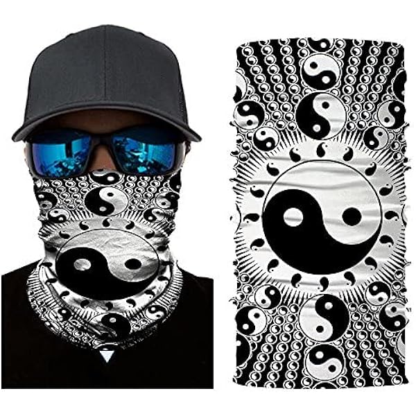 Scaldacollo Unisex Con Pile | Motivo Personaggi | Per Moto, Sport Estivi | Anti UV E Elastico