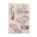 Produktbild Lifet Auto Briefmarke Transparente Silikonstempel Set Text Clear Stamps Stempel Mit Vielfalt-teilig Schneiden Schablonen