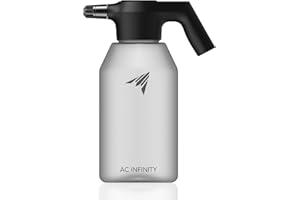 AC Infinity Automatischer Sprüher, 2 l tragbare elektrische Sprühflasche, über USB wiederaufladbar mit Verstellbarer Düse zum Düngen von Pflanzen, Gärtnern und Reinigen (Frost)