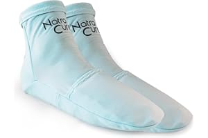 NatraCure Cold Therapy Socks - Reusable Foot Ice Pack - Cooling Socks for Hot Feet, Cold Feet Session for Chemo Socks, Neuropathy Pain Socks, CRPS Relief, Ice Pack for Feet - Size: Small/Medium