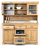buffetschrank gebraucht Kiefer massiv, gelaugt/geölt clever-moebel Buffet, Sideboard, Kommode aus Kiefernholz gelaugt/geölt, Schrank, Anrichte