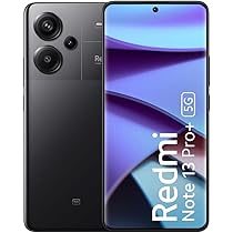 Redmi Note 13 Pro+ (Fusion Black, 8GB RAM, 256GB Storage) Without 