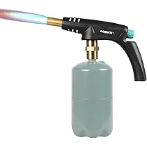 Cannello Da Cucina Portatile JNTMIKUN - Fiamma Regolabile 1300°C, Sicurezza Blocco, Per Creme Brulee E BBQ - Foto 4