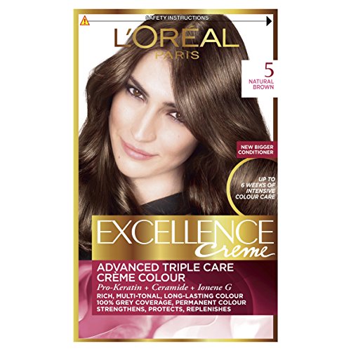 L'Oreal Excellence Creme 5 Natural Brown Hair Dye
