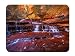 Produktbild Mouse Pad - USA Utah Zion National Park Autumn Archangel Waterfall - Customized Rectangle Non-Slip Rubber Mousepad Gaming Mouse Pad