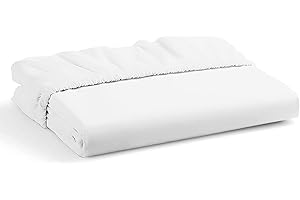 ML MASSARI LIMITED Fitted bed Sheet 25CM Deep White Super King Bed Size Hotel Quality Poly Cotton (White, Super King 25CM)