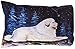Caroline's Treasures SS8438PILLOWCASE Starry Night Great Pyrenees Moisture Wicking Fabric Standard Pillowcase, Large, Multicolor