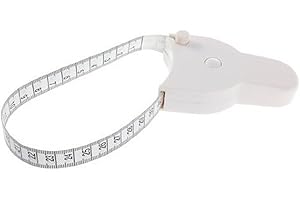 AoE Performance Body Tape Measure White Waist Weight Loss Aid Fat Retractable Fitness Health