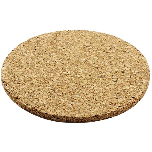 COM-FOUR® 16x Korkuntersetzer rund, Ø 10 x 0,5 cm (16 Stück/rund) - 3