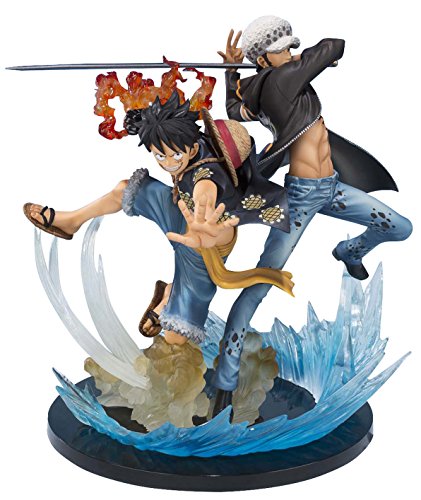 Ban Dai - Figura de acción Monkey.D.Luffy and Trafalgar de 20 x 17 x 22 cm (2320870)