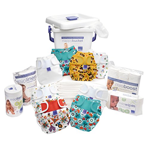 Bambino Mio Miosoft Two Piece Reusable Nappy Premium Birth to Potty Pack (Unisex)