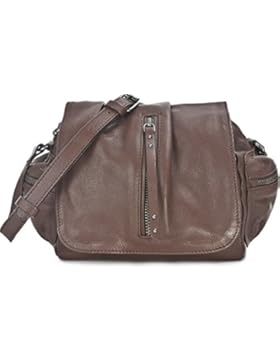 BECKSÖNDERGAARD, Damen Handtaschen, Umhängetaschen, Crossover-Bags, Crossbodys, Braun, 19 x 20,5 x 10,5 cm (B...