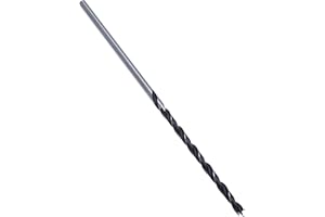 5mm x 300mm Extra langer Bohrer (3er Pack) Scharfe Zentrierbohrer und Spiralbohrer zum Bohren von Holz, Kunststoff, Gummi, DIY - aus Kohlenstoffstahl Metall