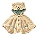 Amur Leopard Double-side Wear Baby Toddler Cloak Hoodie Poncho