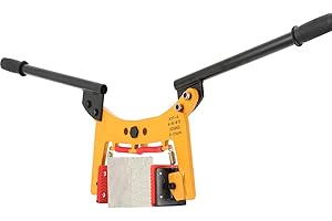 ECUTEE Morsetto Di Sollevamento Pinza per Bordi, Pinza di Fissaggio da 325 kg, Pinza di Sollevamento per Marciapiede, Pinza per Mattoni per Sollevamento Trasporto Blocchi Pietra Cemento, 6-24cm