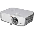 VIEWSONIC PA503S Video Protector 3600 Light Menes ANSI DLP SVGA (800 x 600) PROYECTOR Free Desk, White