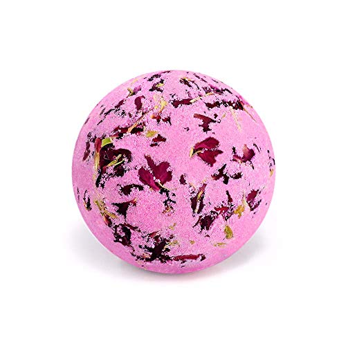 Bombas de Baño Set de regalo BMK Natural Orgánico äthe de baño Bolas regalo para Navidad (Clavel)