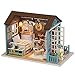 Produktbild KODZY Global Doll House DIY Miniature Assembly Furniture Handcraft Present Blue