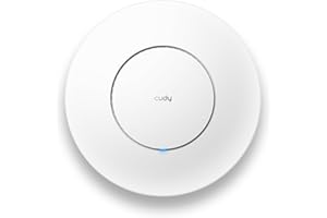 Cudy AX3000 2.5G WiFi 6 Punto de Acceso inalámbrico, 2.5Gbps RJ45, solución WiFi Comercial con Malla, MU-MIMO, Alimentado por PoE o CC, Adaptador de CC de 12 V Incluido, AP3000