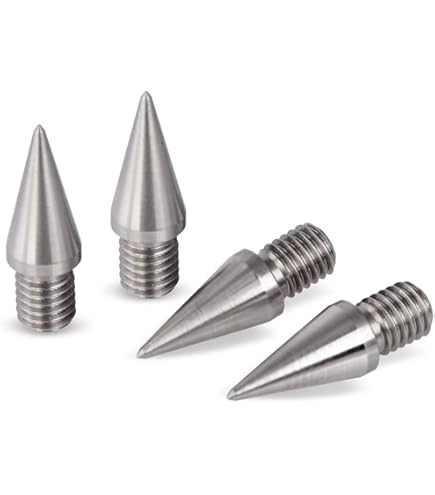 PrecisionGeek Gezwart Staal Luidspreker Spikes/Boxen Spikes M6 L-35mm Schroefmoer - 4 stuks