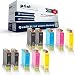 Produktbild 10x Kompatible Tintenpatronen für Epson Stylus SX230 SX235 SX235W SX420W SX425W SX430W SX435W SX438W SX440W SX445W - 4x Black 2x Cyan 2x Magenta 2x Yellow