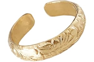 TOE RINGS & THINGS Toe Ring | Gold Coast 14K Gold Filled Adjustable Toe Ring | Attire for Your Toes | Toe Rings for Women | Unique Quality Foot Jewelry